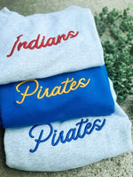 3D Mascot Embroidered Sweatshirt