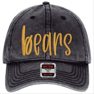 Bears embroidered Hat