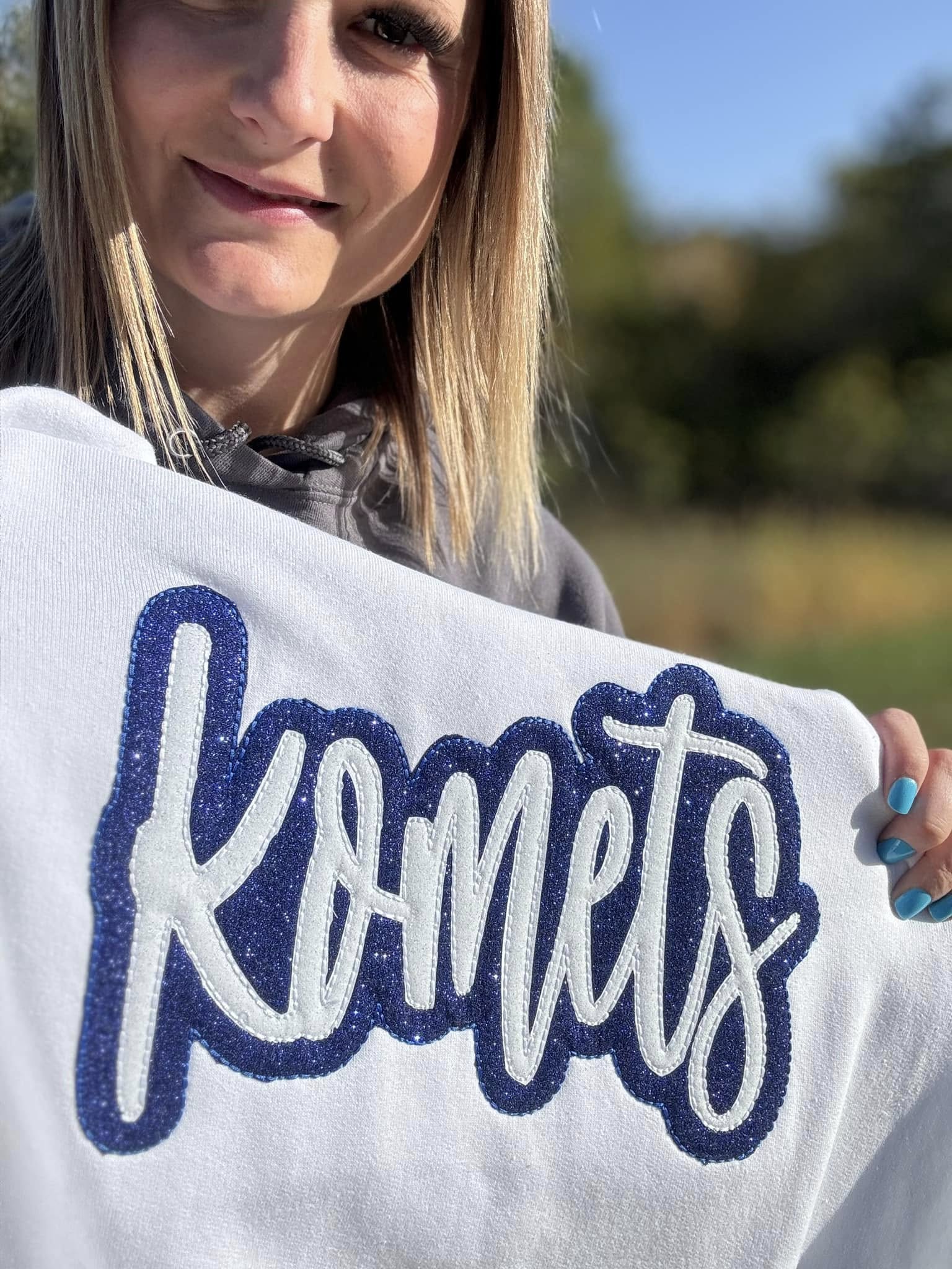 KM Komets Script Appliqué PREORDER