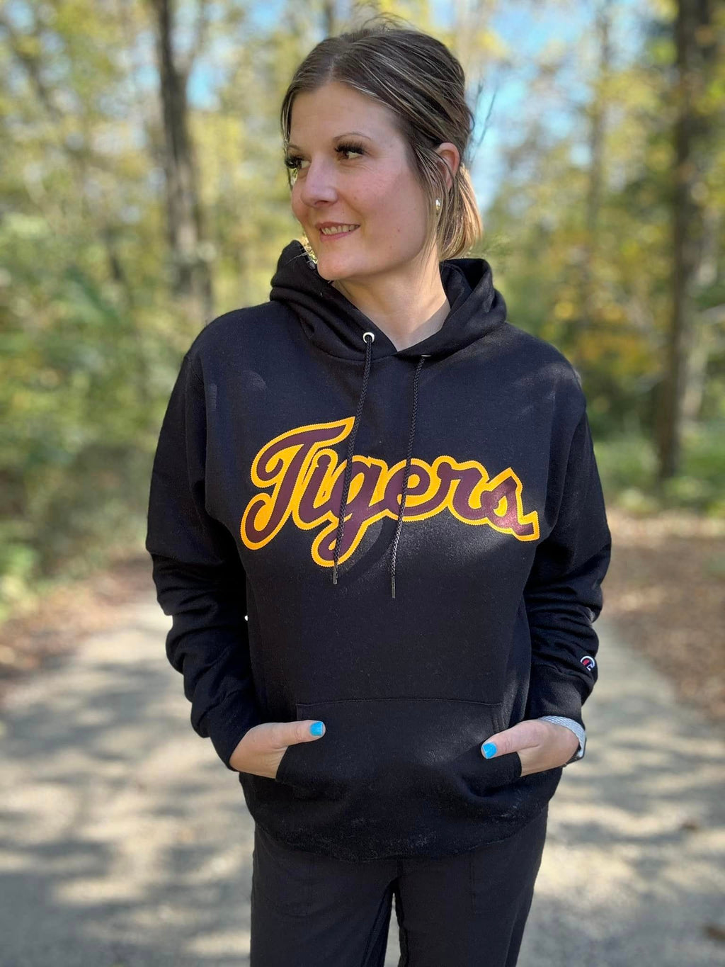 Tigers Hoodie Twill Sweatshirt