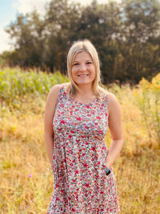 Floral Tank Dress