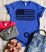 distressed flag preorder