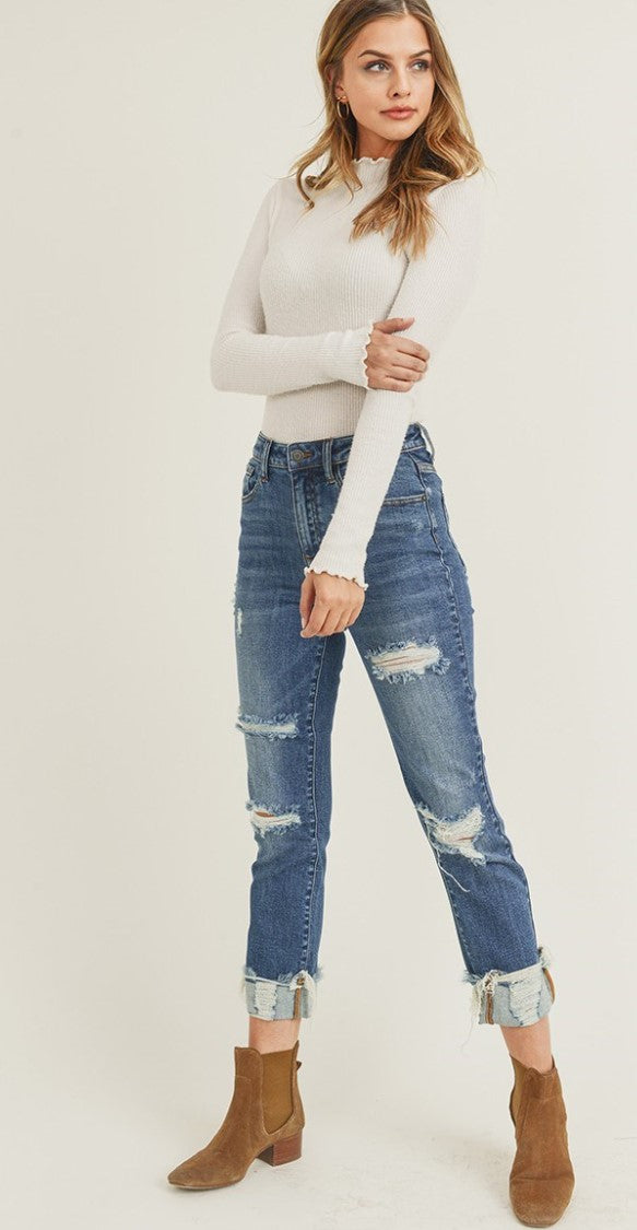 Risen Distressed Jeans