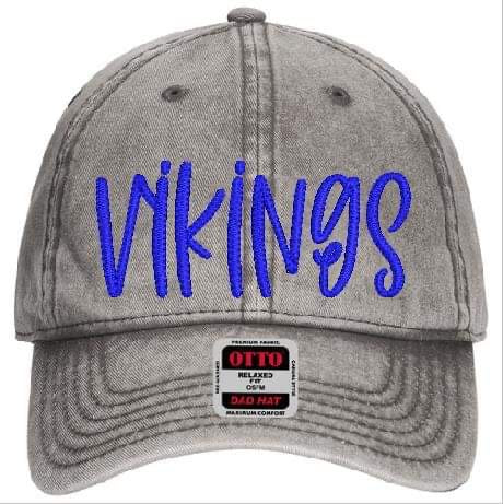 Vikings Embroidered Cap