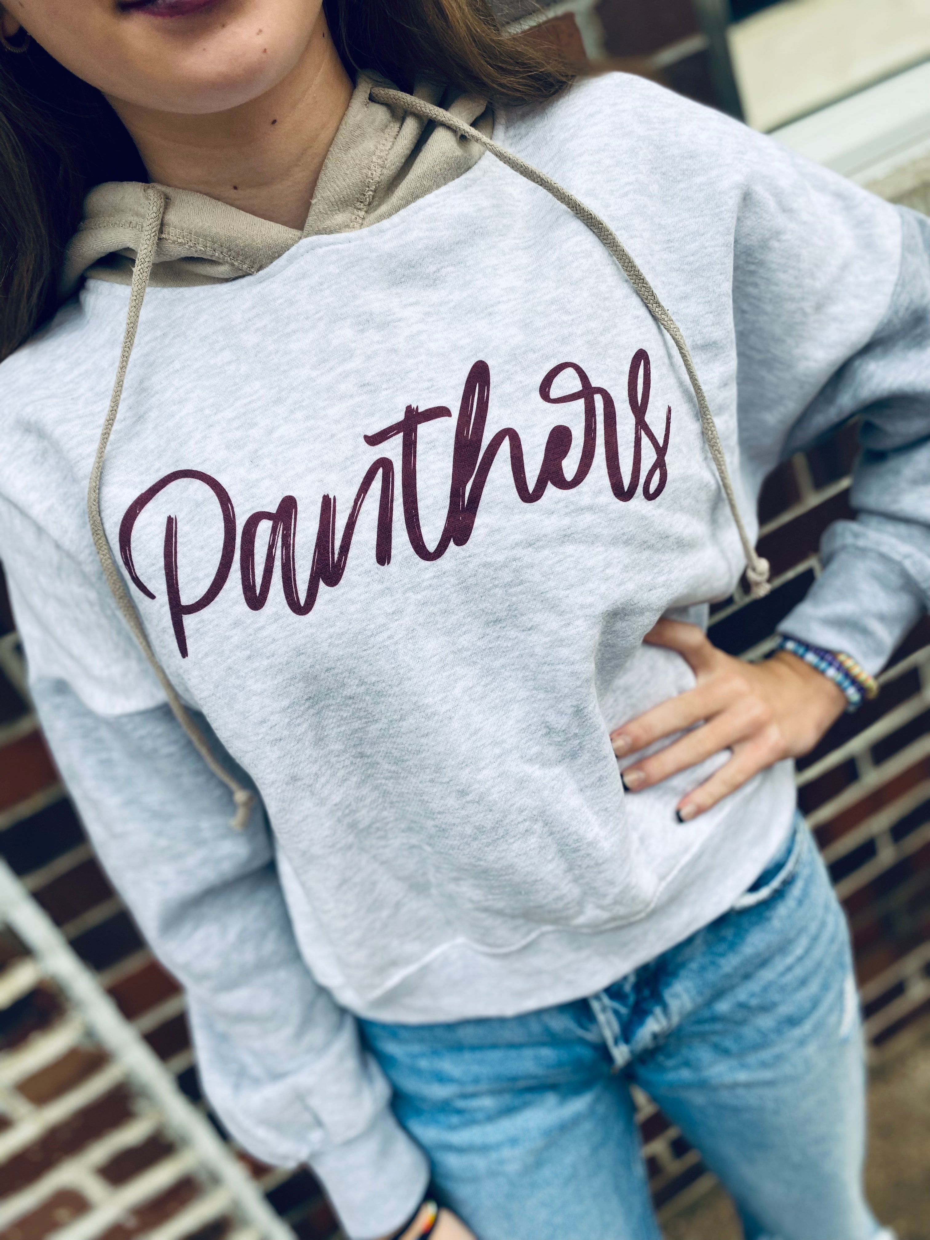 Panthers Low Crop Hoodie