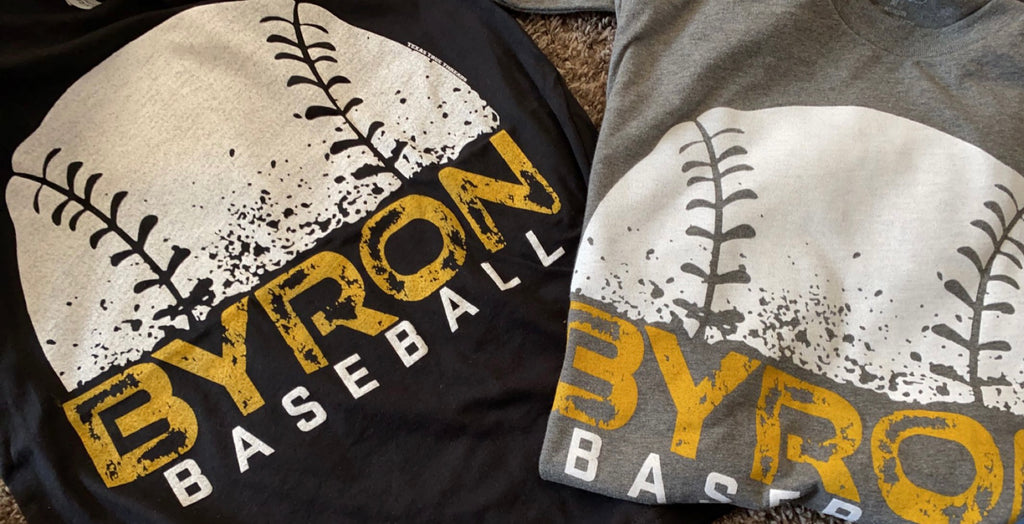 Byron Bears Baseball Splatter